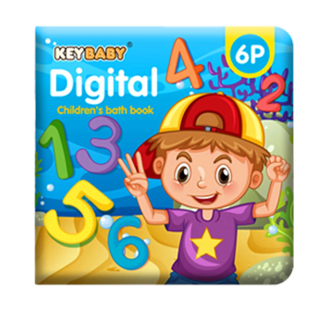 Baby Bath Book Cognitive Early Education Books Unbreakable Children's Enlightenment Object Recognition Educational ToyStory Gift