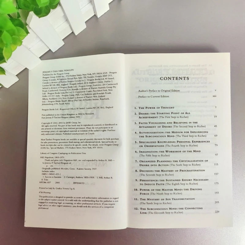 Think and Grow Rich By Napoleon Hill The Landmark Bestseller Now Revised and Updated for The 21st Century Book Book