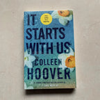 It Starts with Us By Colleen Hoover/It Ends with Us Novels Book In English #1 Sunday Times Bestselling Paperback