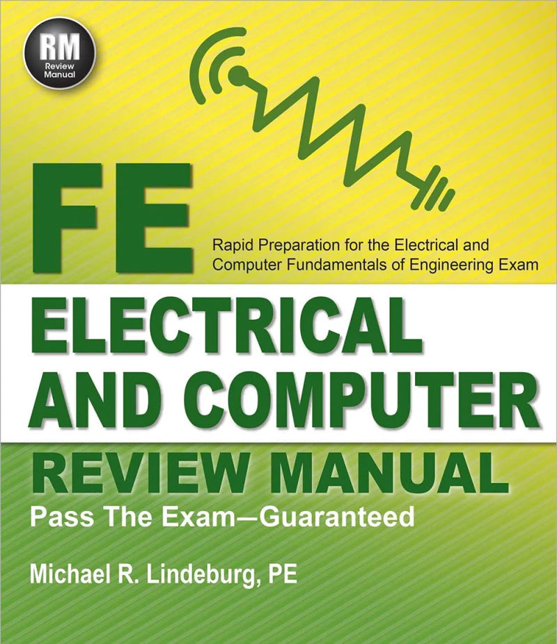 FE Electrical And Computer Review Manual Comprehensive FE Book Engineering Exam Guide
