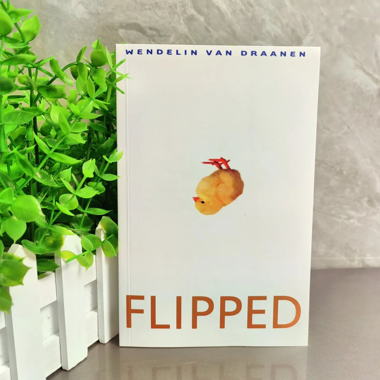 Flipped Wendelin Van Draanen, Bestselling books in English Film on novel based