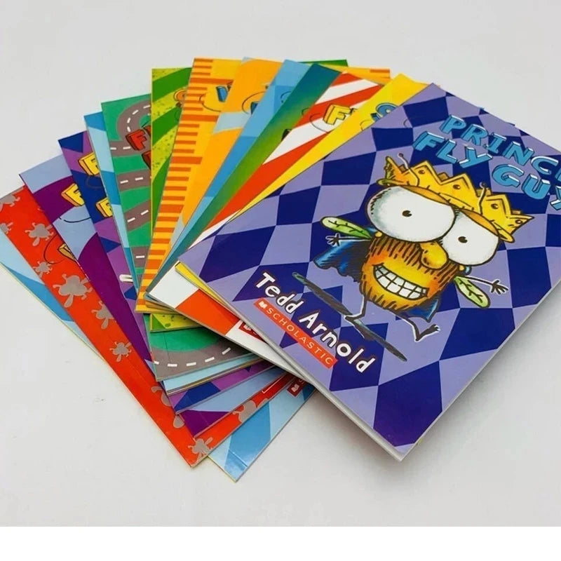 15 Books / Set English Usborne Books for Children Kids Picture Books Baby Famous Story The Fly Guy Series Fun Reading Story Book