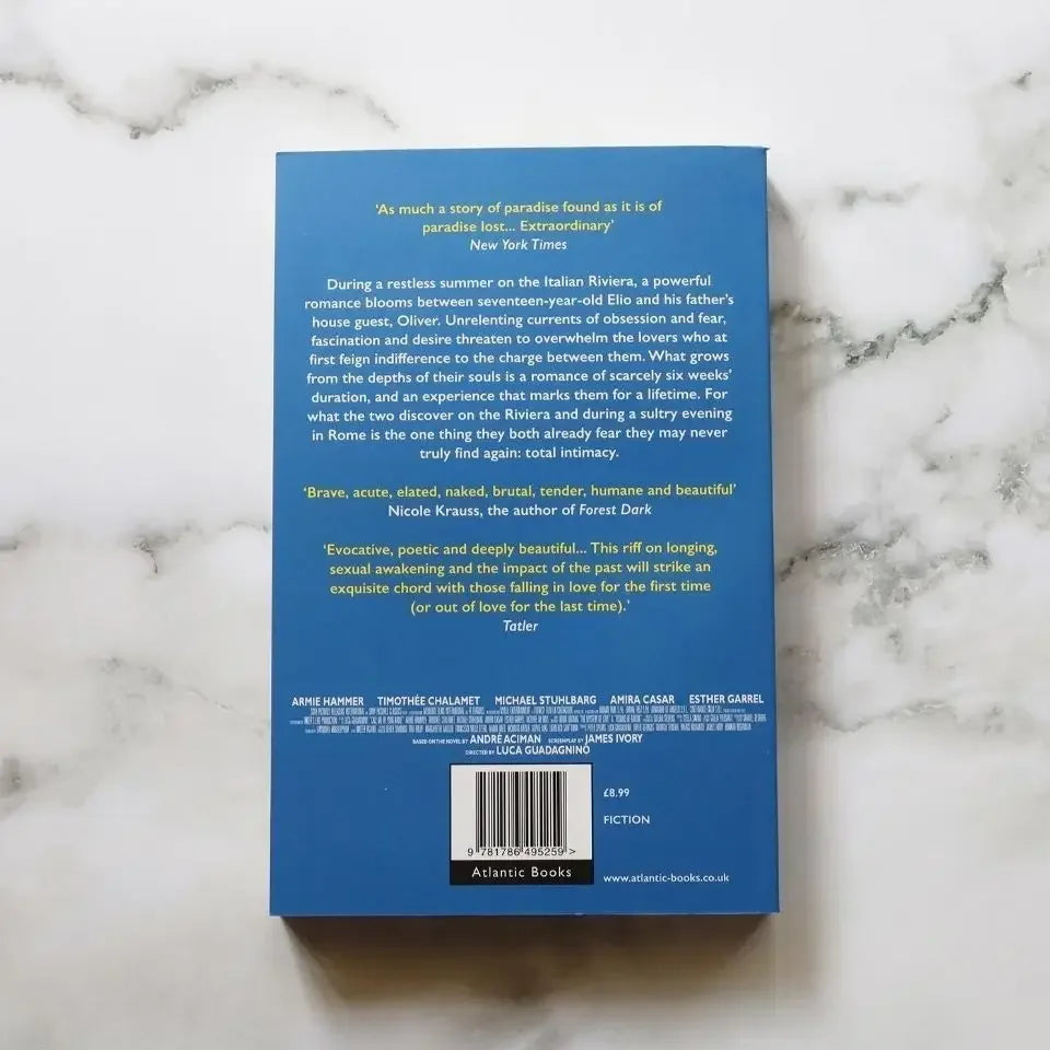 English Version Please Call Me By Your Name English Books Movie Book of The Same Name English Book