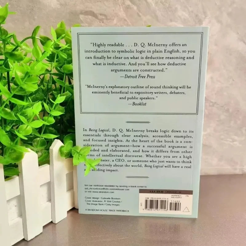 Being Logical By DQ Mcinerny A Guide To Good Thinking Science Philosophy Literature English Reading Books