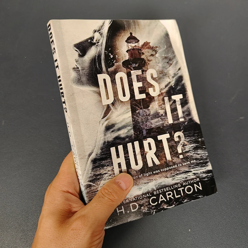 1 book DOES IT HURT Paperback Novel English book