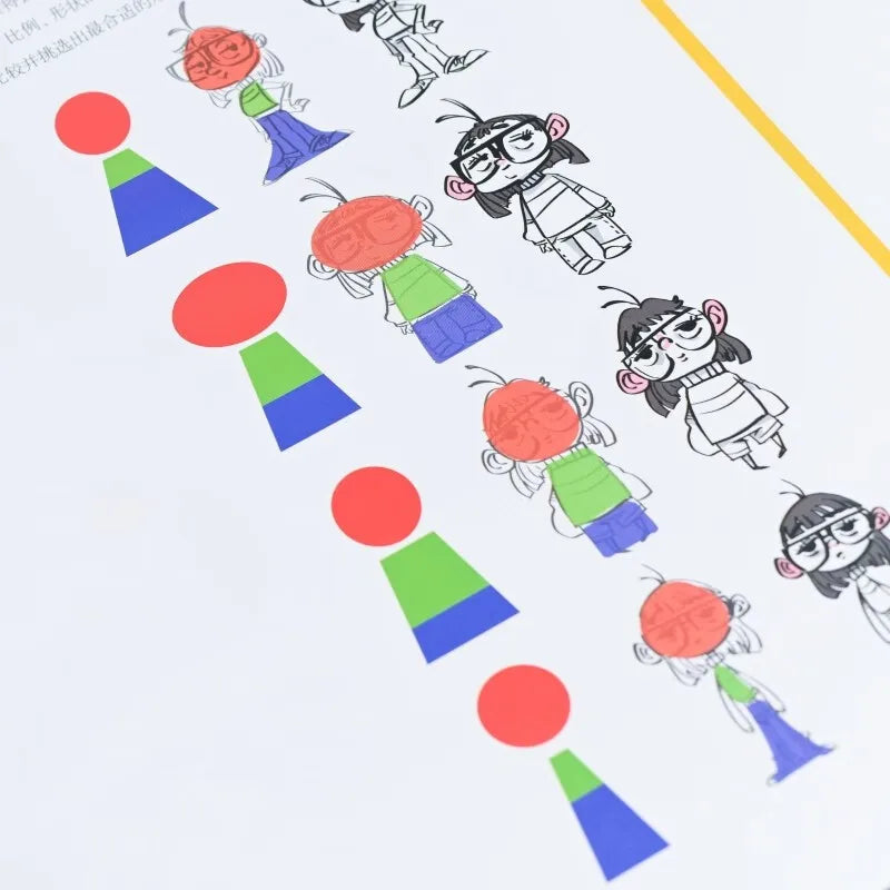 Illustration Character Design Guide Painting Drawing Art Book Composition Emotions characters Design