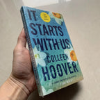 It Starts with Us By Colleen Hoover/It Ends with Us Novels Book In English #1 Sunday Times Bestselling Paperback