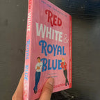 1 Book Red, White & Royal Blue By Casey McQuiston Paperback The Bestseller Book