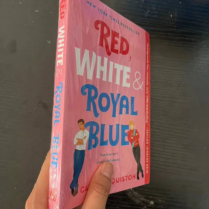 1 Book Red, White & Royal Blue By Casey McQuiston Paperback The Bestseller Book