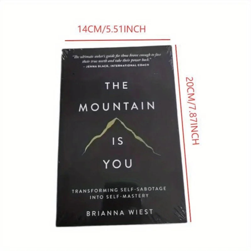 The Mountain is You: Transform Self-Destructive Habits into Self- Mastery, Inspirational English Book, Perfect Birthday Gift for