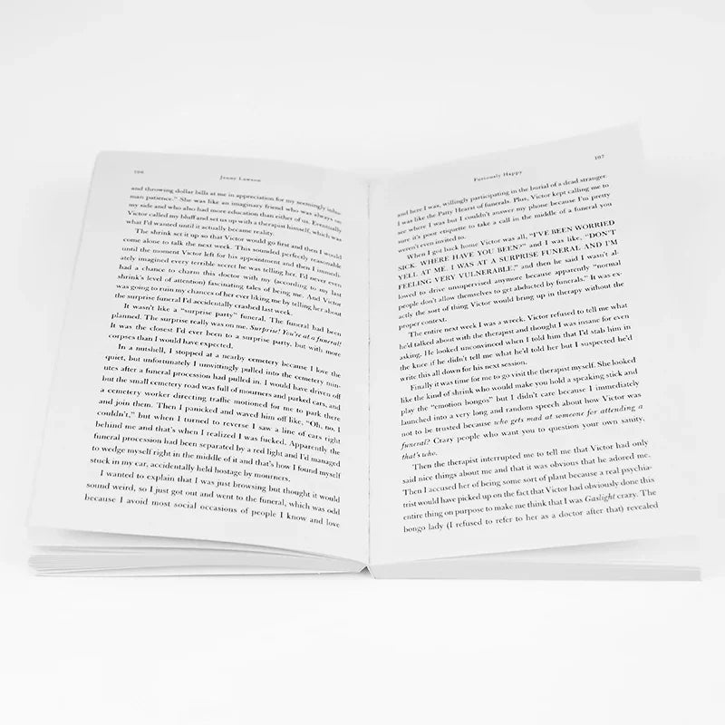 Furiously Happy, Bestselling books in English, Biographical and Bildungsroman books 9781447238348