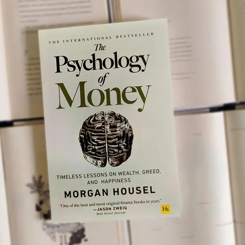 The Psychology of Money Books for Adults, Timeless Lessons on Wealth, Greed, Happiness, Business, Books