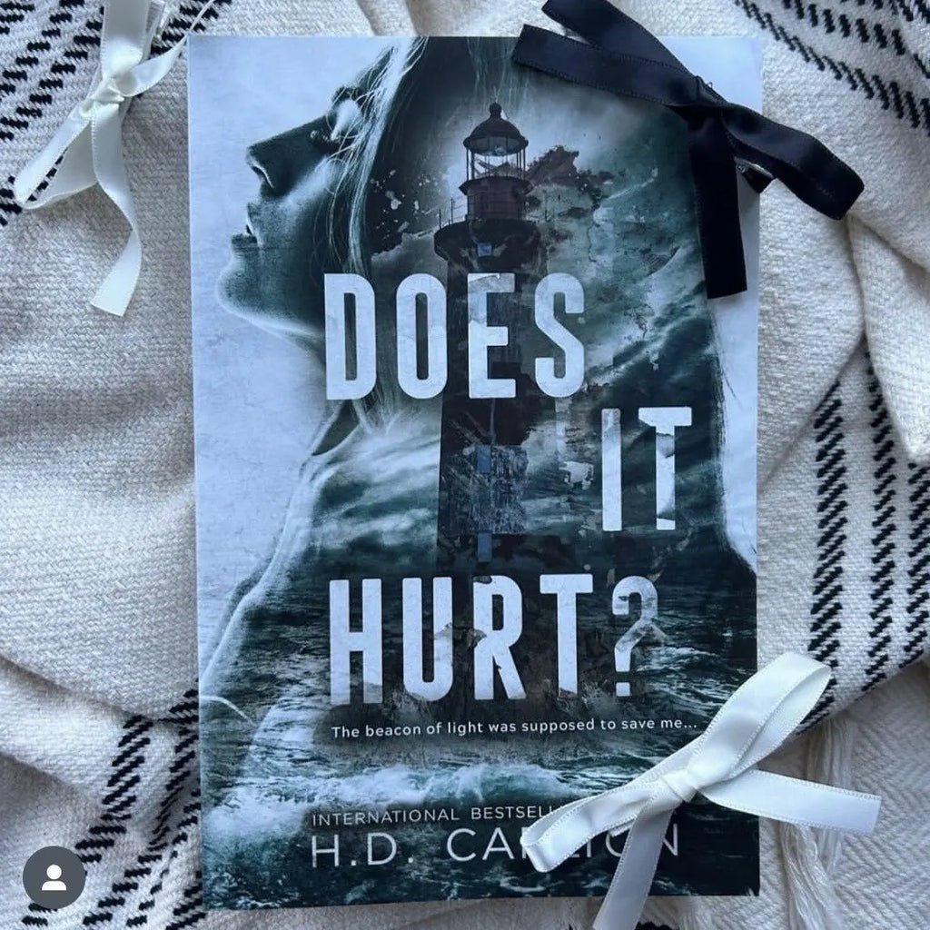 1 book DOES IT HURT Paperback Novel English book