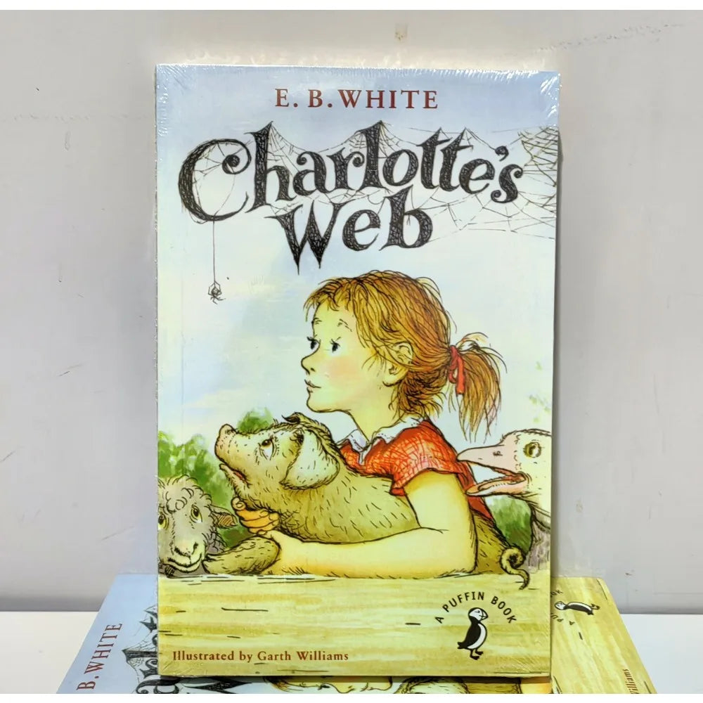 Charlotte's Web Newbery English Version Novel Story Book Tale Fiction