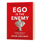Self Is The Enemy By Ryan Holiday Paperback Novel #1 New York Times Bestseller. Philosophy Book Libreria Libro BooksEnglishBooks