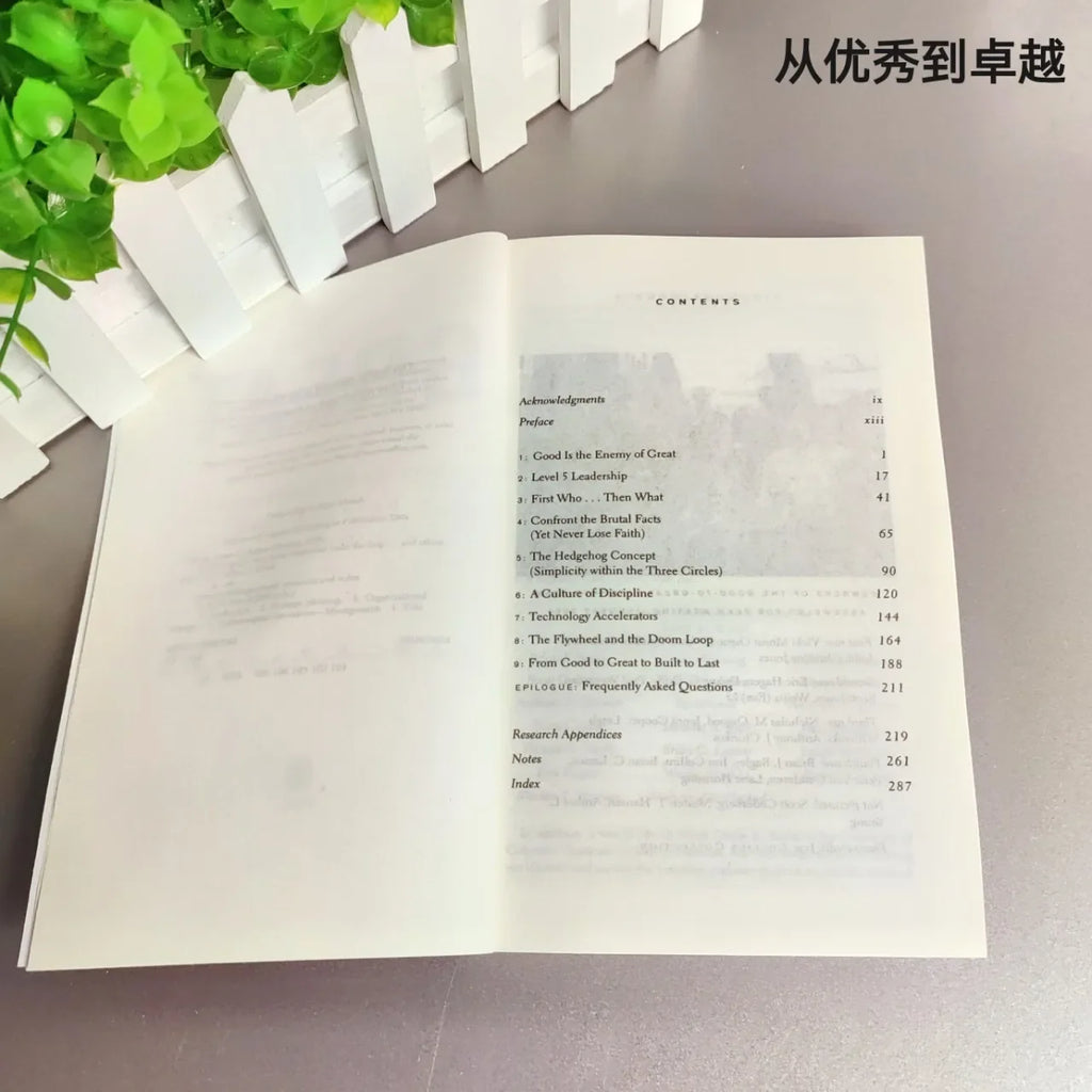 Good To Great by Jim Collins - Business Strategies Leadership Success Paperback Book