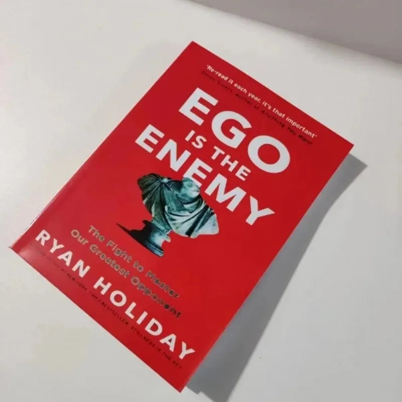 Self Is The Enemy By Ryan Holiday Paperback Novel #1 New York Times Bestseller. Philosophy Book Libreria Libro BooksEnglishBooks