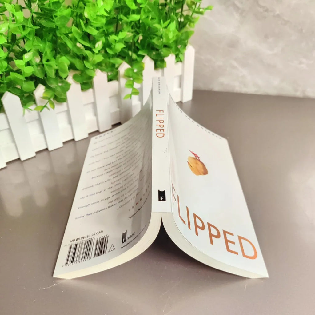 Flipped Wendelin Van Draanen, Bestselling books in English Film on novel based