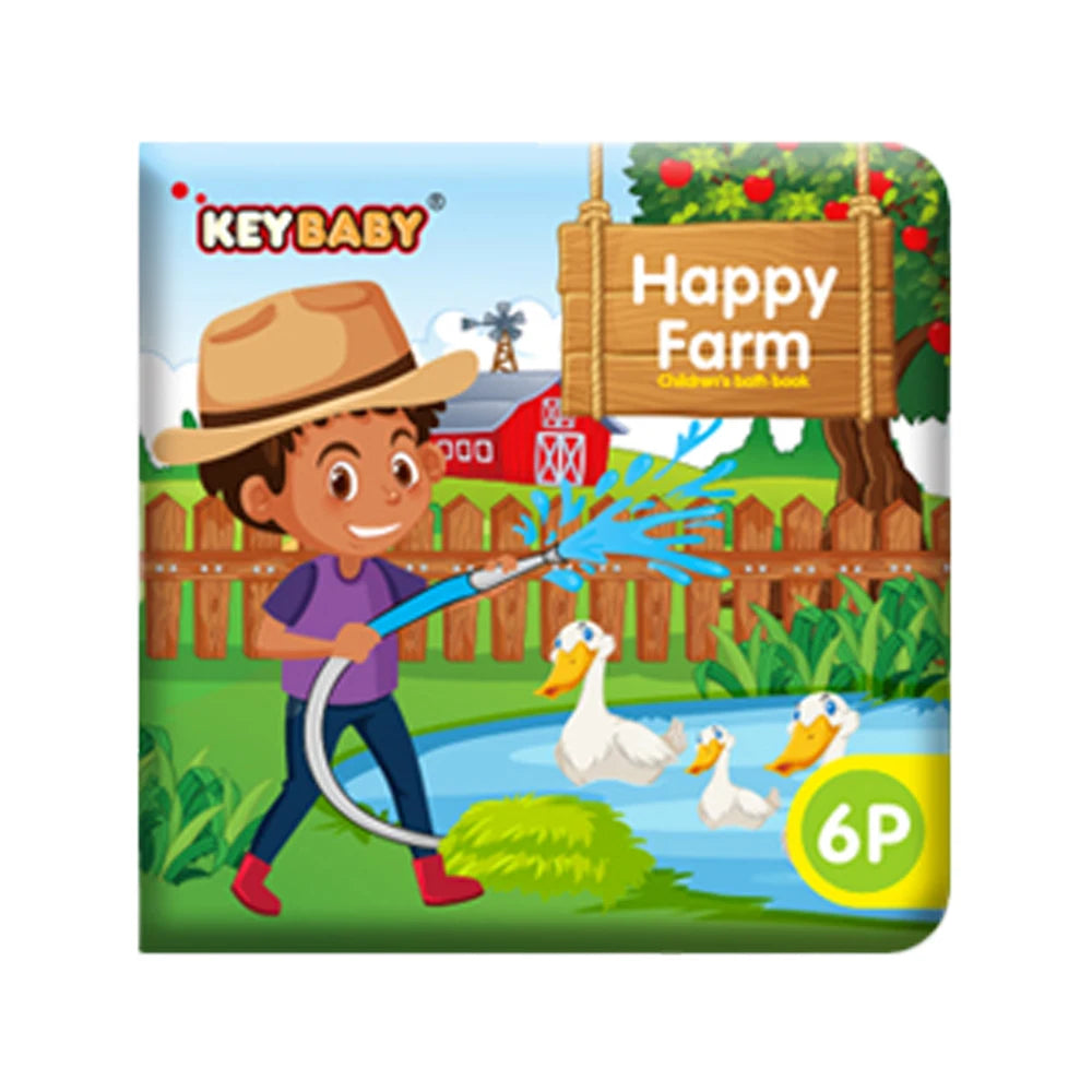 Baby Bath Book Cognitive Early Education Books Unbreakable Children's Enlightenment Object Recognition Educational ToyStory Gift