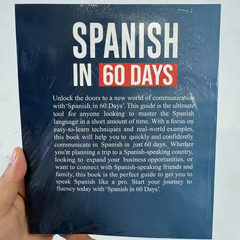 112 Pages Spanish in 60 Days Speak Just Like The Locals with Common Slang Words and Phrases Conversation Starters Languages Book
