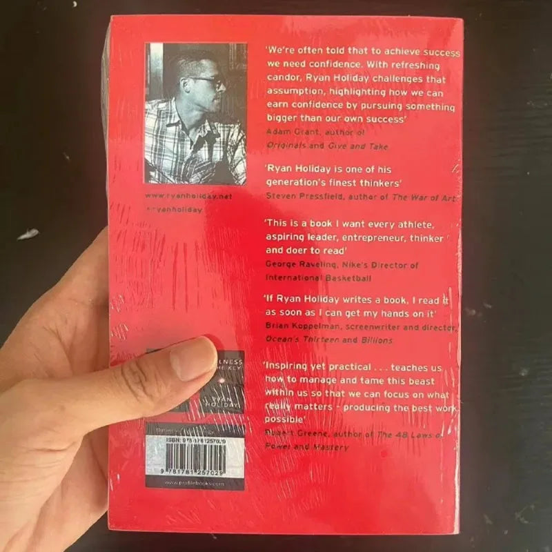 Self Is The Enemy By Ryan Holiday Paperback Novel #1 New York Times Bestseller. Philosophy Book Libreria Libro BooksEnglishBooks