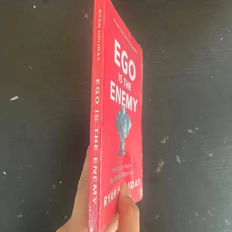 Self Is The Enemy By Ryan Holiday Paperback Novel #1 New York Times Bestseller. Philosophy Book Libreria Libro BooksEnglishBooks