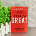 Good To Great by Jim Collins - Business Strategies Leadership Success Paperback Book